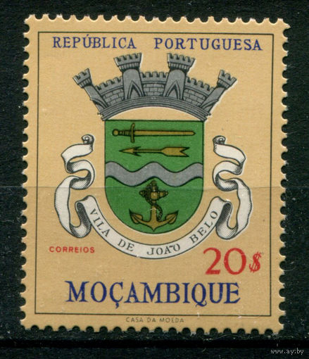 Португальские колонии - Мозамбик - 1961г. - гербы, 20 Е - 1 марка - MNH. Без МЦ!