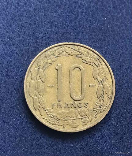 Камерун 10 франков 1958