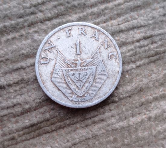 Werty71 Руанда 1 франк 1974