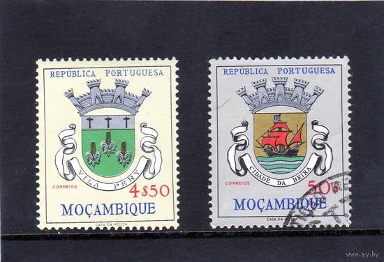 Мозамбик. Ми-471.Гербы городов.1961.