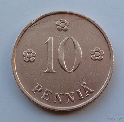 Финляндия 10 пенни. 1939