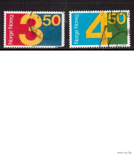 Норвегия-1987 (Мих.961-962) , гаш., (полная серия)