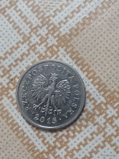1 злотый 2015 Польша