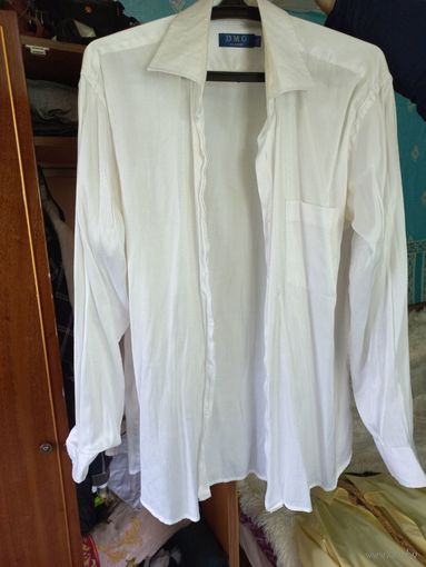 Рубашка мужская белая 41 ворот спина 80 см