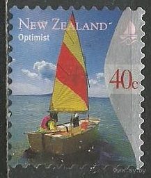Новая Зеландия. Яхта. 1999г. Mi#1806.