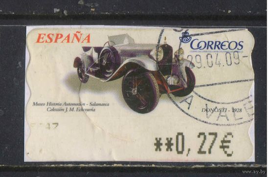 Испания Кор Автоматные марки 2003 Автомобиль Доности модель 1928г #141