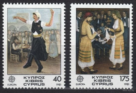 1981 Кипр 547-548 Европа Септ