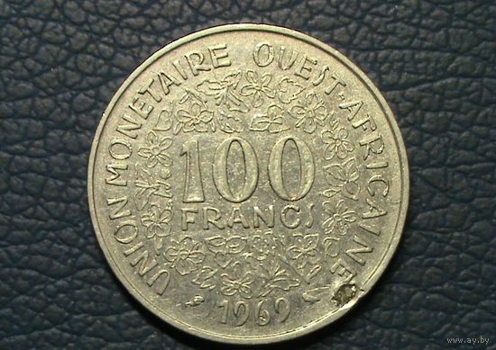 Западная Африка 100 франков 1969