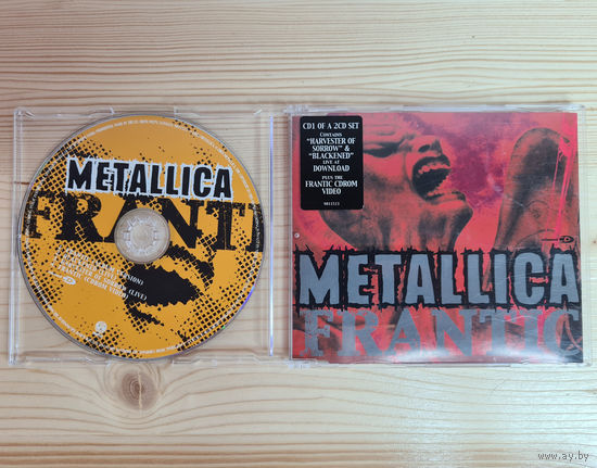 Metallica - Frantic (CD, UK, 2003, лицензия) CD #1