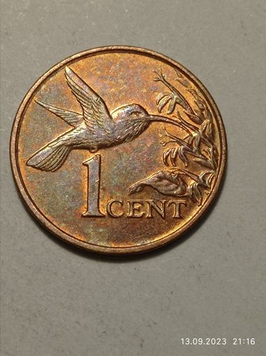 Тринидад и Тобаго  1 цент 2016 года .