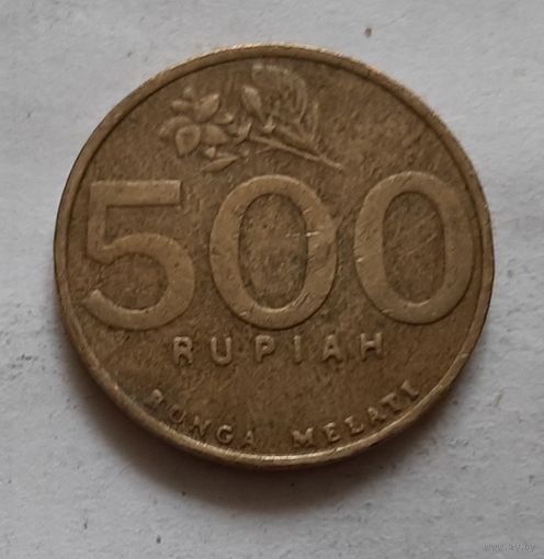 500 рупий 2001 г. Индонезия