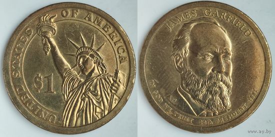США 1 доллар, 2011 Президент США - Джеймс Гарфилд (1881) P #144