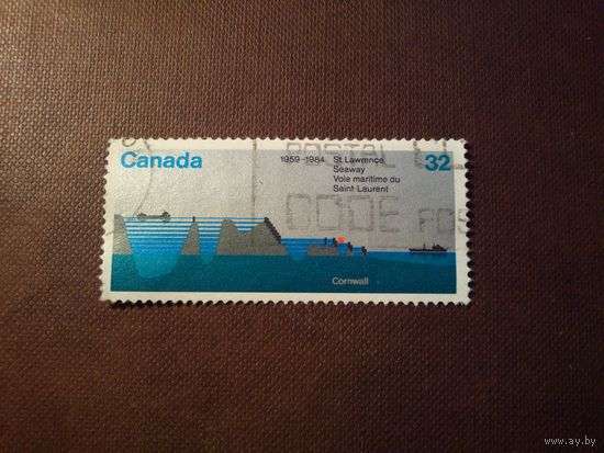Канада 1984 г.25 лет Морскому пути Святого Лаврентия, 1959-1984 гг.