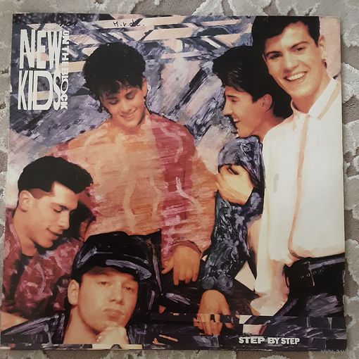 NEW KIDS ON THE BLOCK - 1990 - STEP BY STEP (EUROPE) LP
