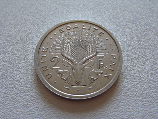 Джибути. 2 франка 1999 год  KM#21   Тираж: 20.000 шт