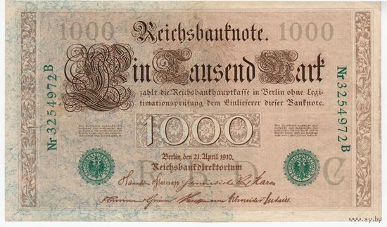 1000 марок 1910