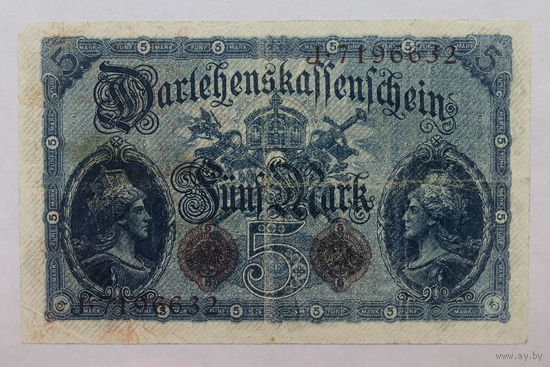 5 марок 1914
