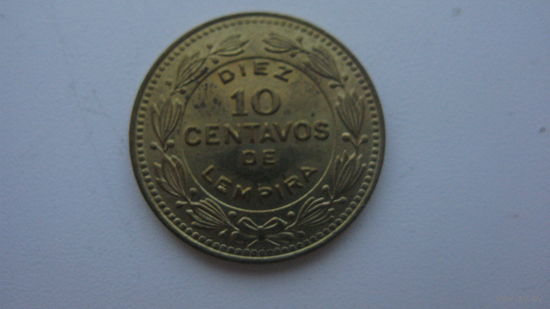 Гондурас 10 сентаво 1989