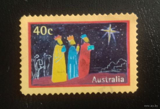 Австралия 1998 Рождество Рисунки детей