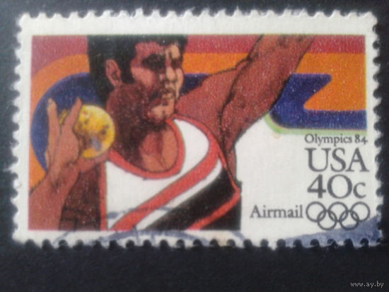 США 1983 олимпиада, толкание ядра