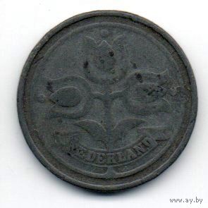 10 центов 1942  Нидерланды