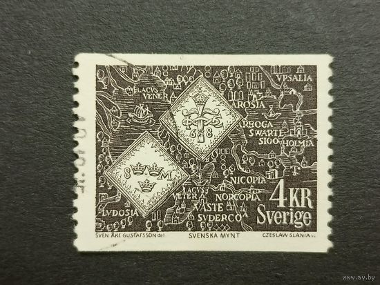 Швеция 1971. Старая шведская монета