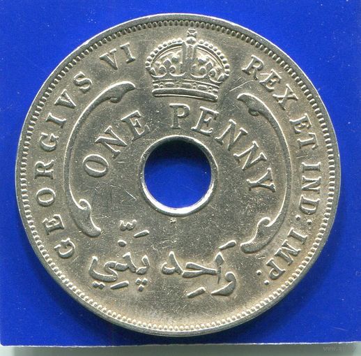 Британская Западная Африка 1 пенни 1947 Н