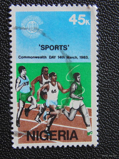 Нигерия 1983 г. Спорт.