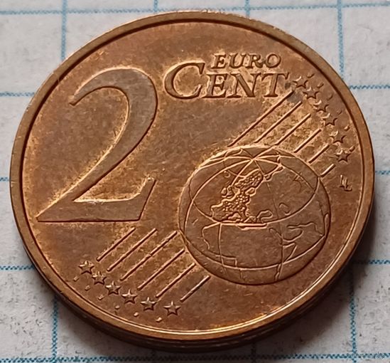 Эстония 2 евроцента, 2011     ( 2-1-5 )