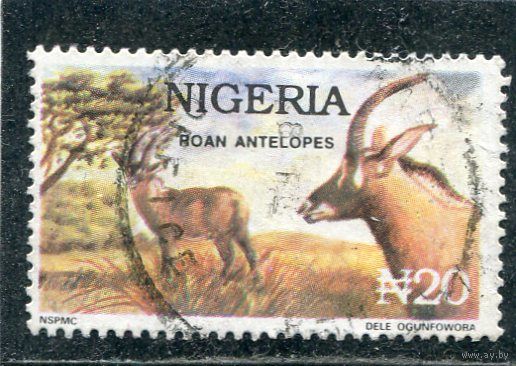 Нигерия. Фауна. Лошадиная антилопа