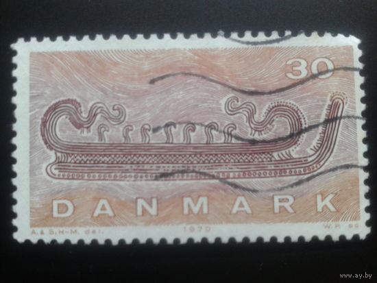 Дания 1970 гребное судно
