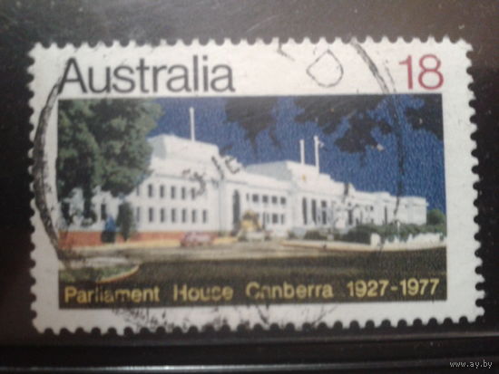 Австралия 1977 здание Парламента в Канберре