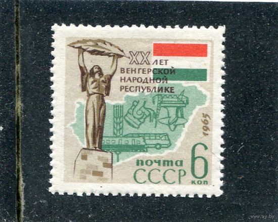 СССР 1965. Венгрия