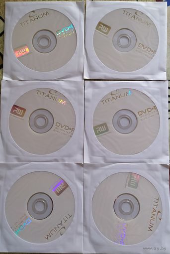 DVD-RW Titanum (6 штук)