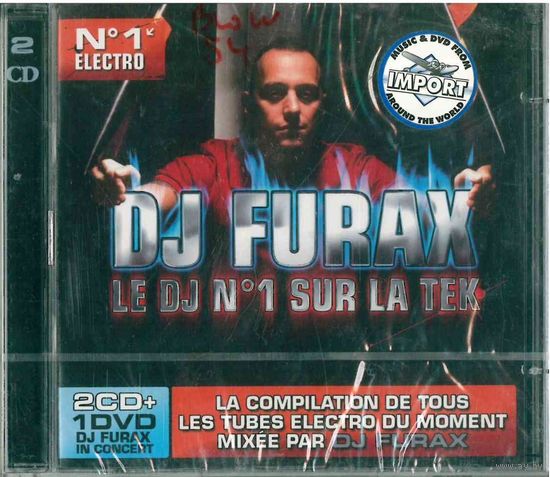 2 CD + DVD DJ Furax - Le Dj N 1 Sur La Tek (2008)