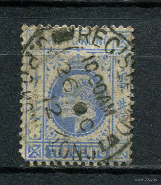 Британский Гонконг - 1907/1911 - Король Эдуард VII 10С - [Mi.93] - 1 марка. Гашеная.  (LOT DX4)-T10P29