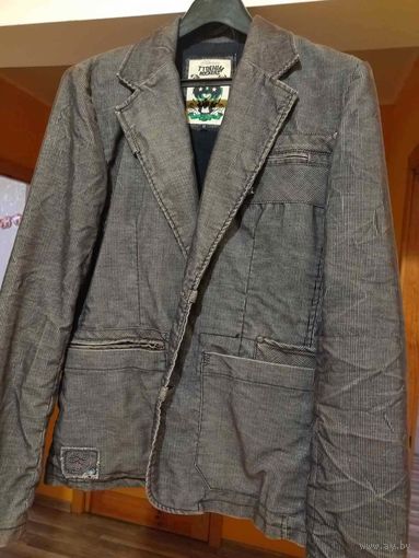 Пиджак джинсовый Tom Tailor Denim Rockers M стрейч серый