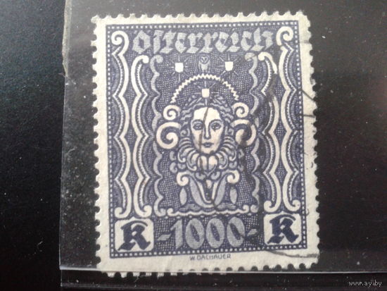 Австрия 1922 Стандарт 1000 крон
