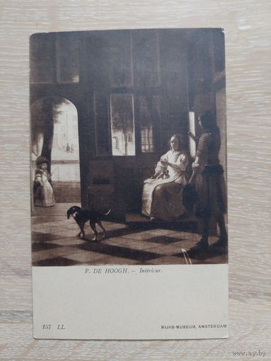 1920е. Европа. Чистая открытка. Антикварная открытка.