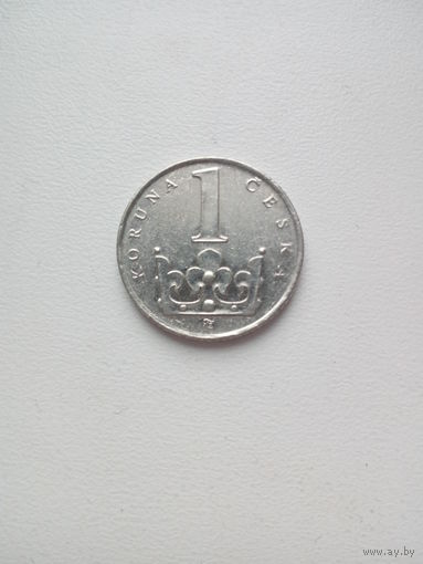1 крона 1995г. Чехия
