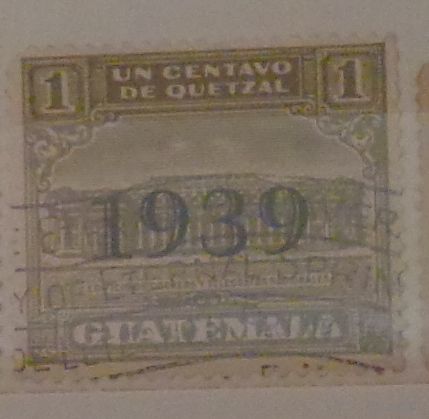 Центральный телеграф. Гватемала. Дата выпуска: 1939-02-23