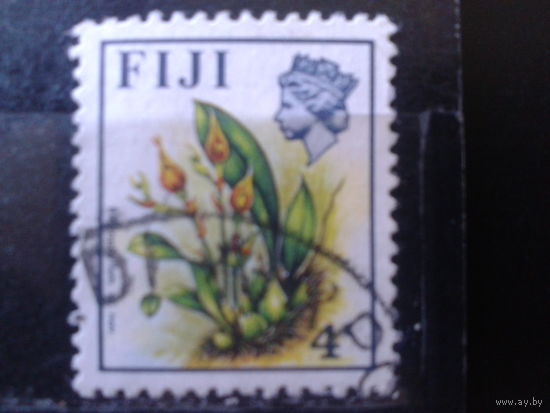 Фиджи 1975, колония Англии Стандарт, цветы