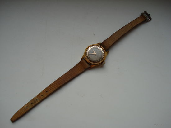 Часы наручные механические, скелетоны "ENICAR WATCH CO". Швейцария, 60-70-е годы прошлого столетия.