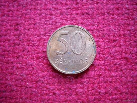 Ангола 50 сентимо 1999 г.