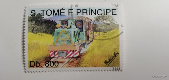 Сан Томе и Принсипи 1993. Железнодорожный транспорт