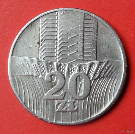 Польша 20 злотых 1976