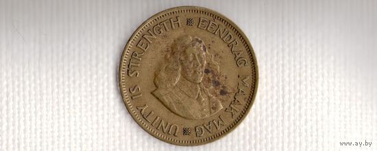 ЮАР 1 цент 1964//(Jo)