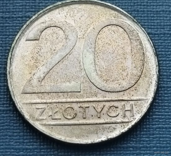 Польша 20 злотых, 1984-1988