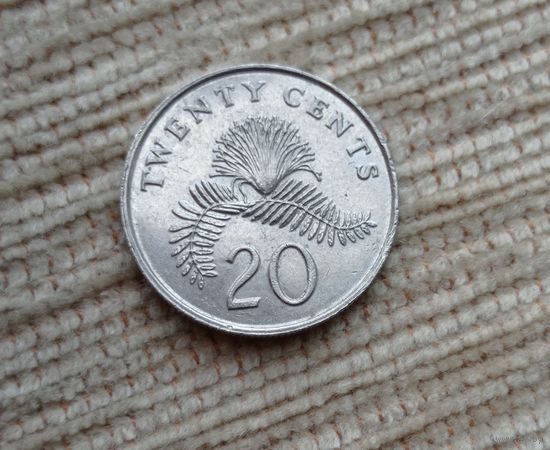 Werty71 Сингапур 20 центов 1993