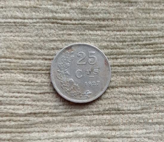 Werty71 Люксембург 25 сантимов 1927